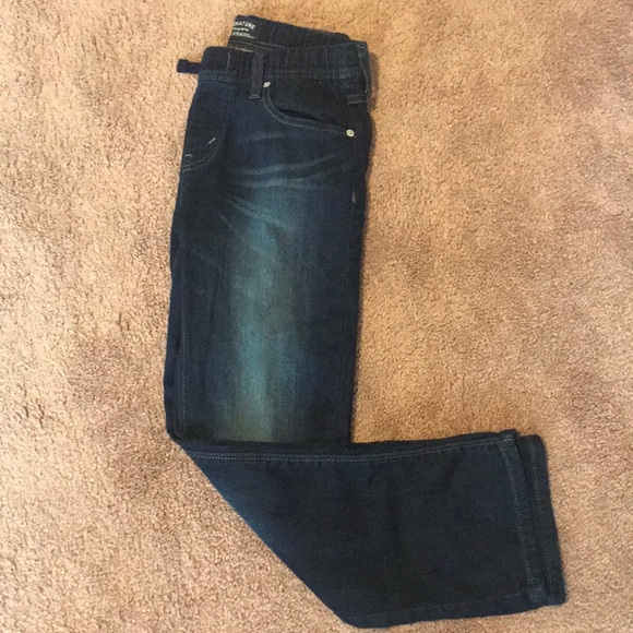 signature levi strauss elastic waist